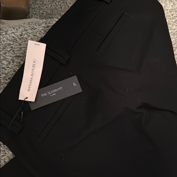 Banana Republic Black Sloan Fit Trousers - Picture 5 of 5